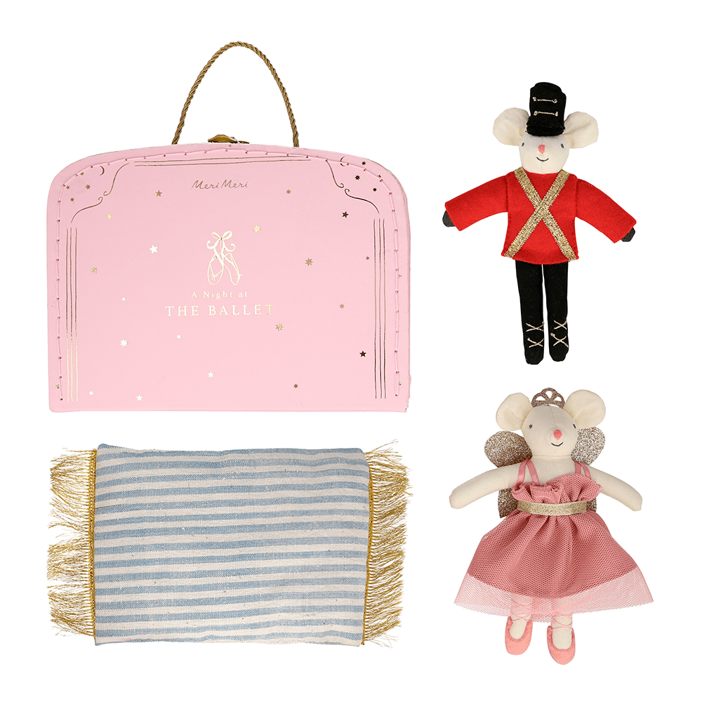 Meri Meri Ballet Dancer Dolls Theatre Suitcase Set Shop Sweet Lulu