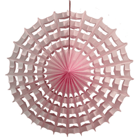 Tissue Paper Halloween Web Fan, 27" - Pink, Shop Sweet Lulu