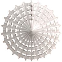 Tissue Paper Halloween Web Fan, 27" - White, Shop Sweet Lulu