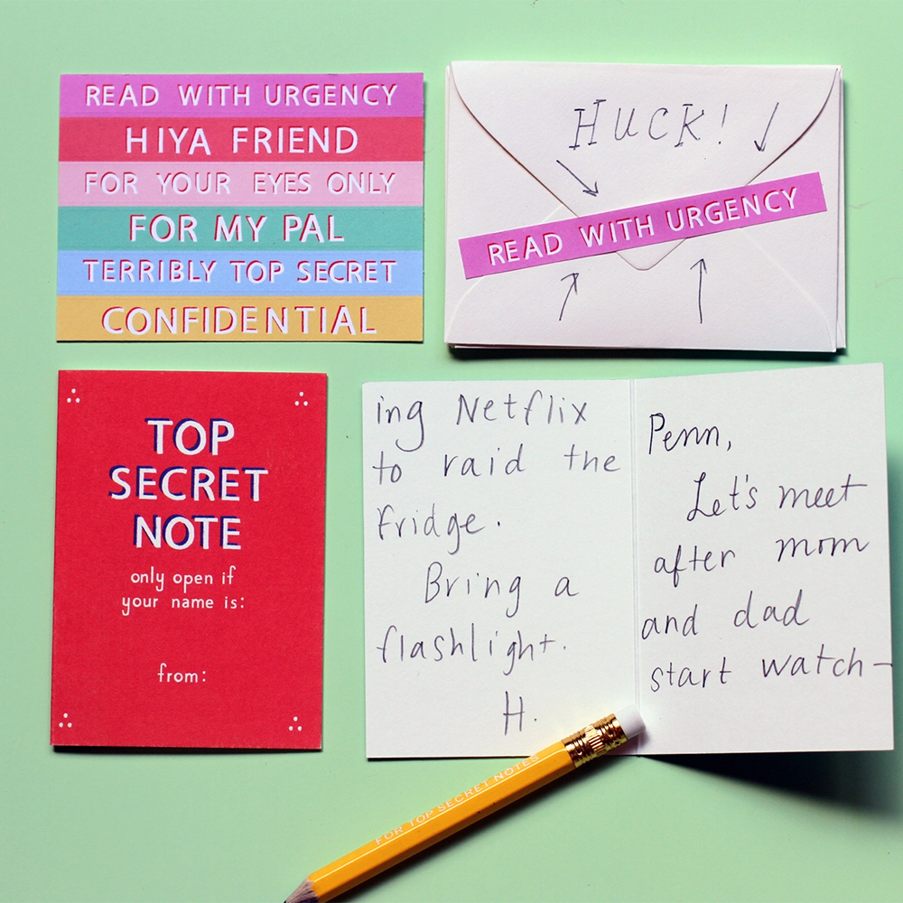 Top Secret Friendship Notes Set, Shop Sweet Lulu