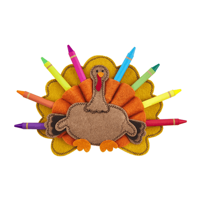 Turkey Crayon Holder - 2 Color Options, Shop Sweet Lulu