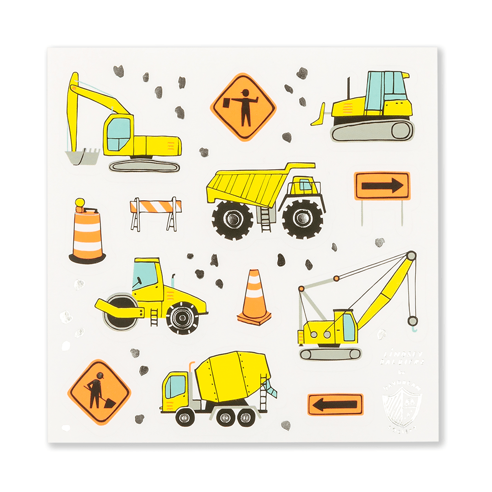 Under Construction Sticker Set, Shop Sweet Lulu