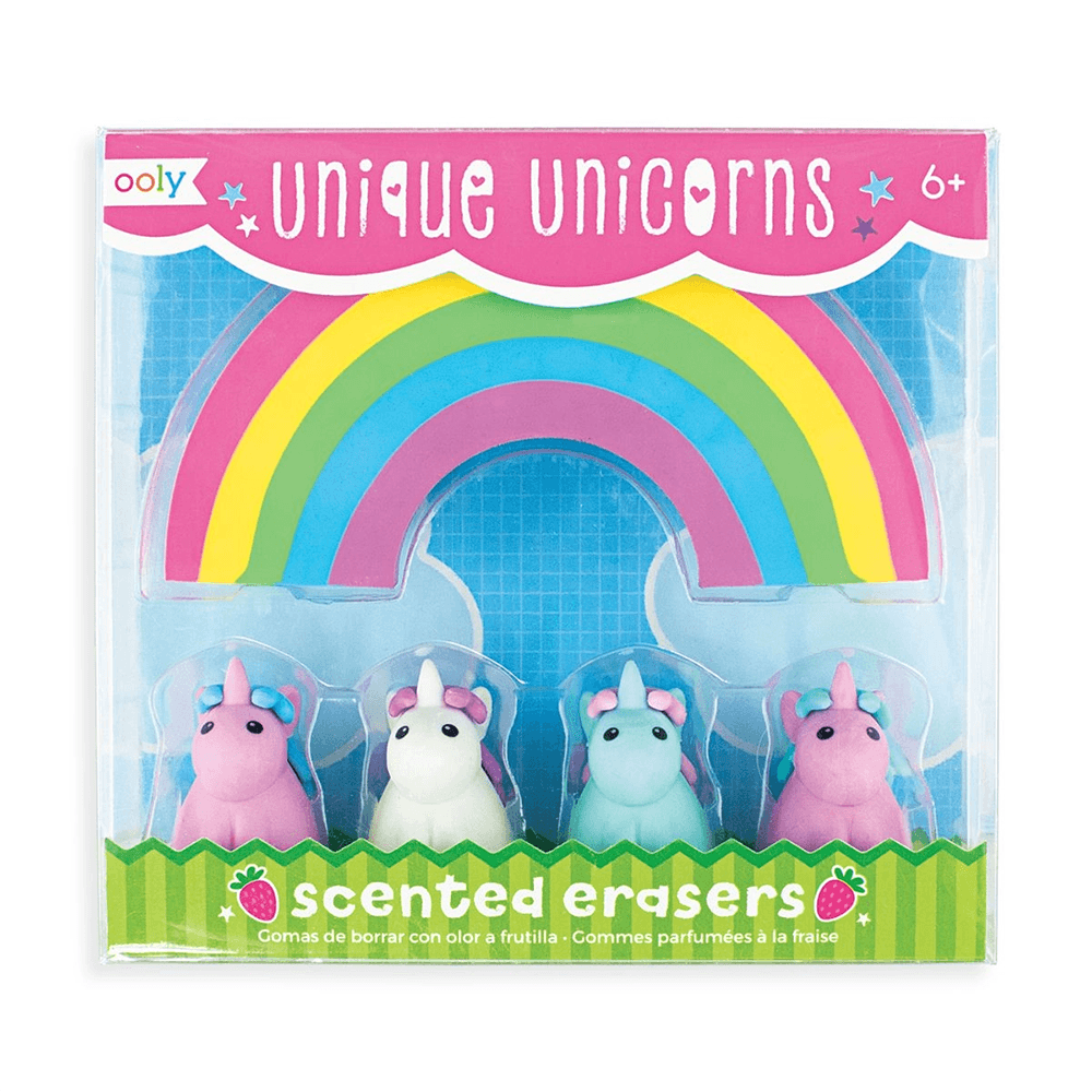 Unique Unicorn Scented Erasers, Shop Sweet Lulu
