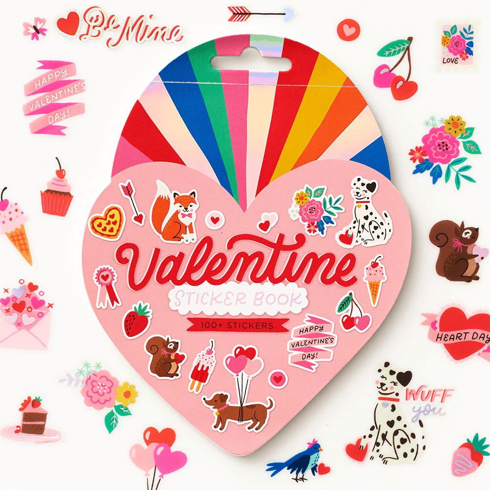 Valentine Sticker Book, Shop Sweet Lulu