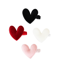 Velvet Heart Hair Clip - 4 Color Options, Shop Sweet LuluVelvet Heart Hair Clip - 4 Color Options, Shop Sweet Lulu