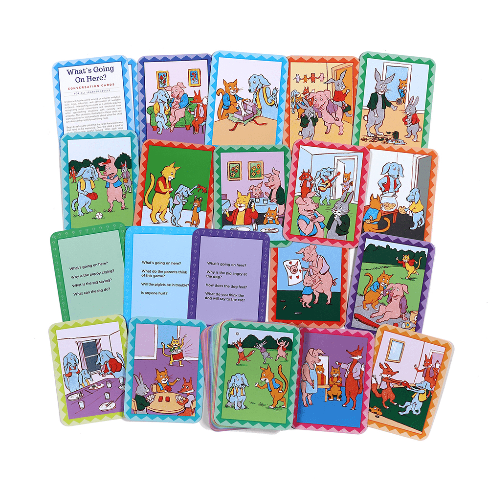 What's Going on Here? Conversation Cards, Shop Sweet Lulu