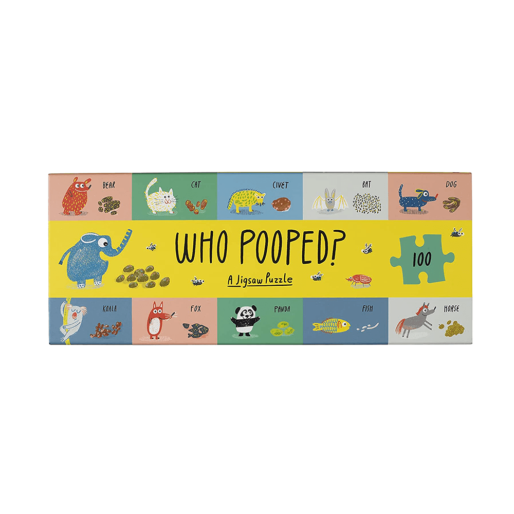 Who Pooped?: 100 Piece Puzzle, Shop Sweet Lulu