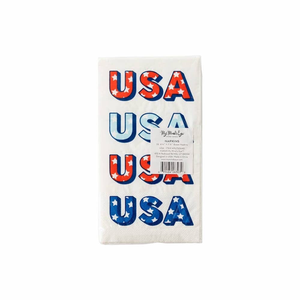 Worn USA Paper Guest Towel Napkins, Shop Sweet Lulu