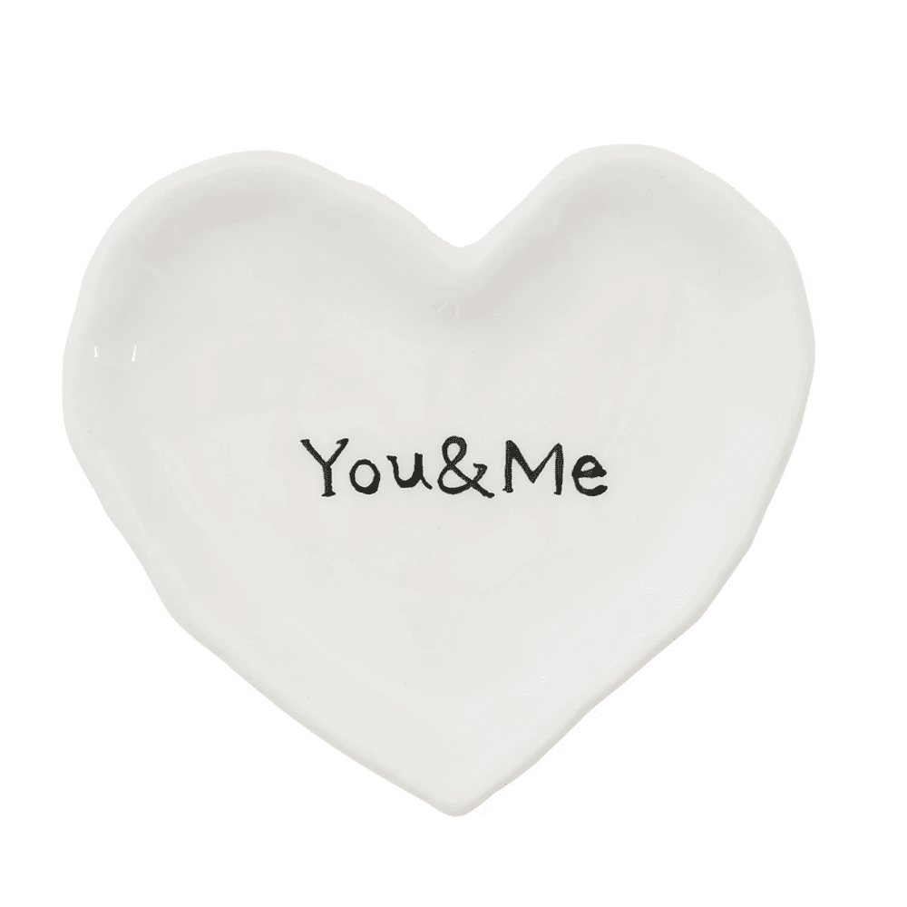 You & Me Heart Dish, Shop Sweet Lulu