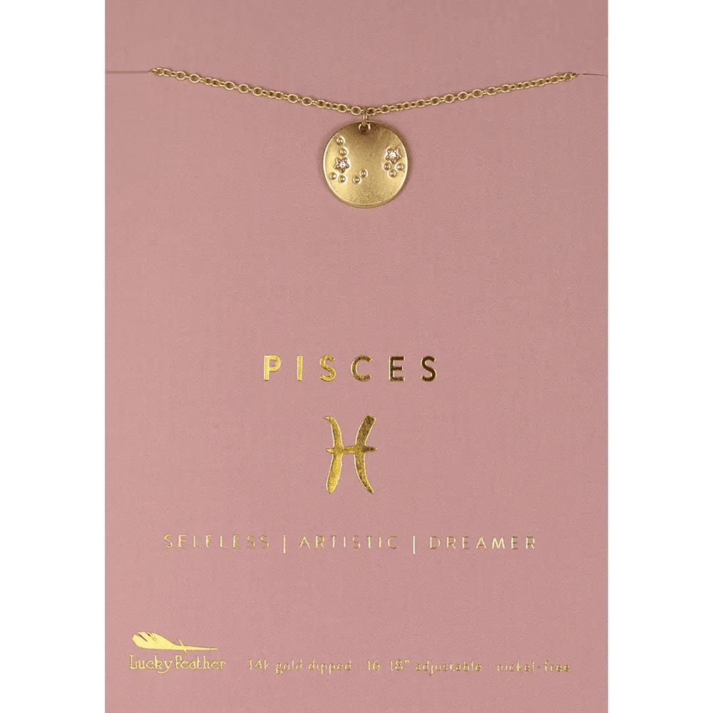Zodiac Necklace - 12 Style Options
