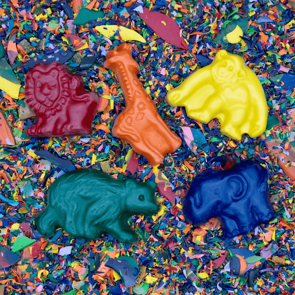 Zoo Animals Eco Crayons - 2 Color Options, Shop Sweet Lulu