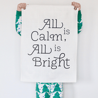 "All is Calm" Holiday Banner, Shop Sweet Lulu