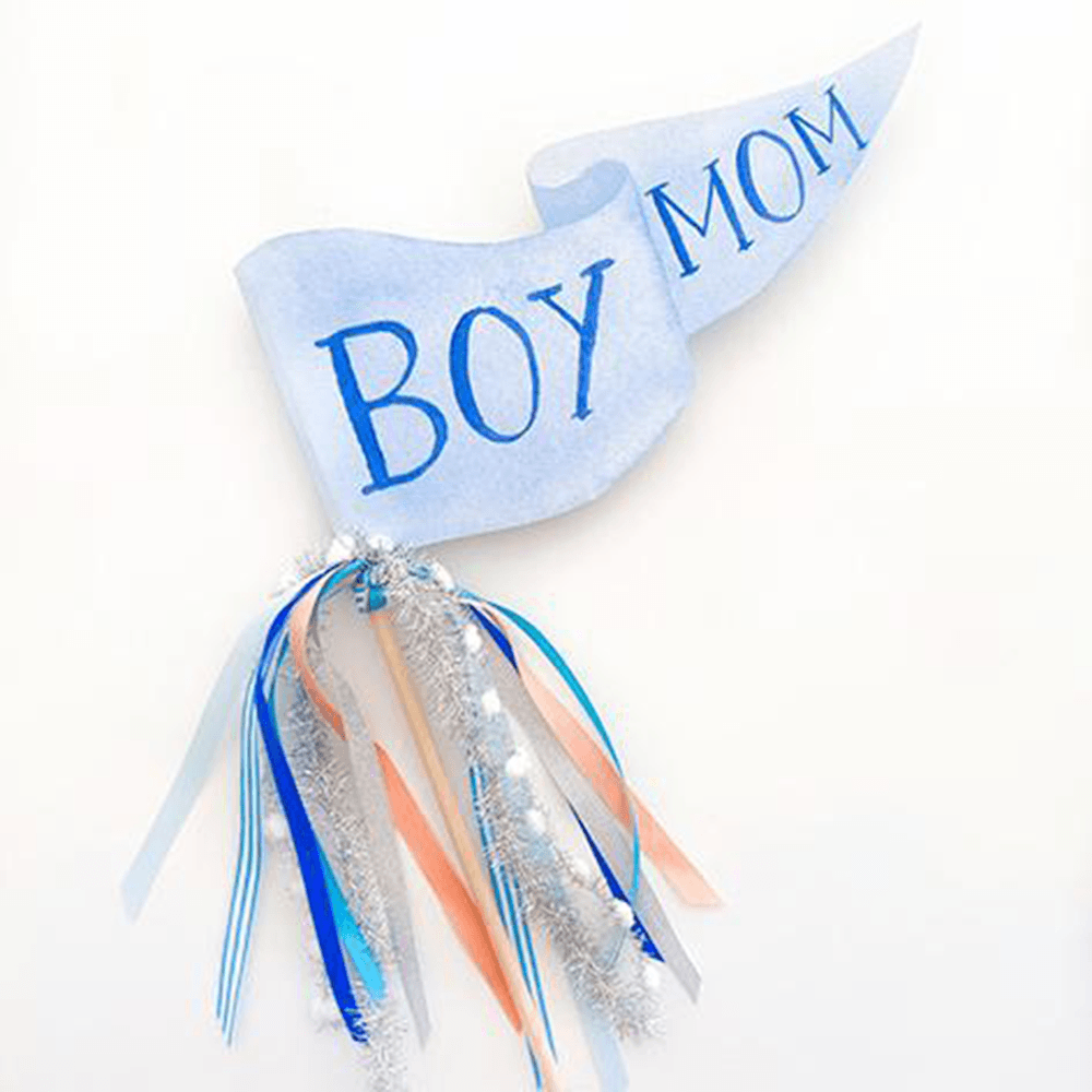 "Boy Mom" Party Pennant, Shop Sweet Lulu