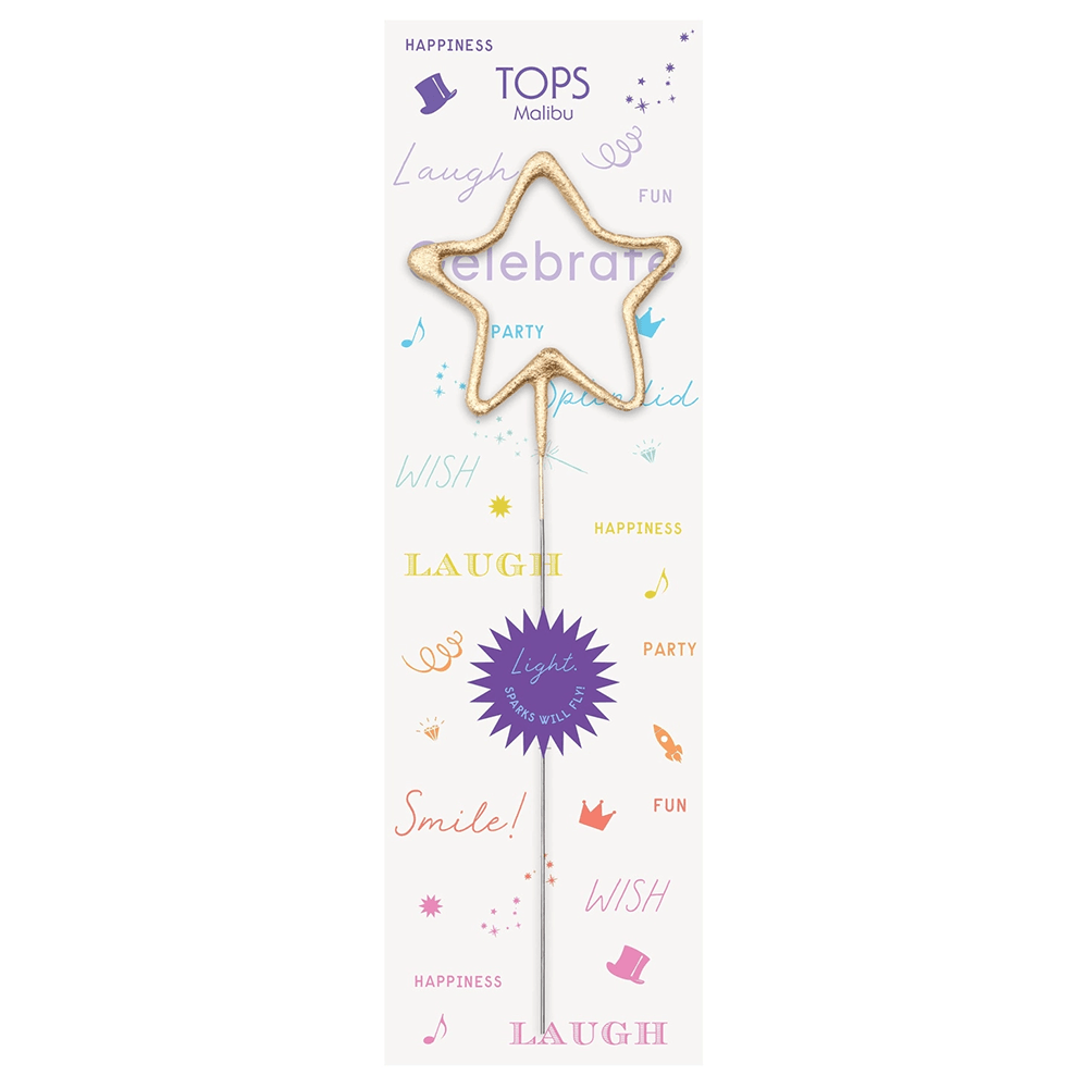 "Celebrate" Big Golden Sparkler Wand, Shop Sweet Lulu