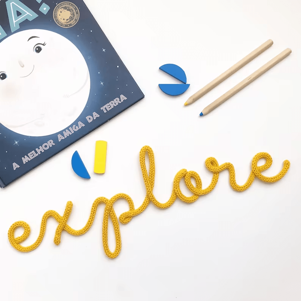"Explore" Knitted Wire Word Sign, Shop Sweet Lulu