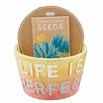 "Life is Perfect" Planter Set, Shop Sweet Lulu