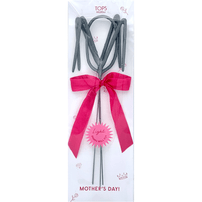 "MOM" Big Silver Sparkler Wands, Shop Sweet Lulu