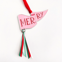 "Merry" Ornament, Shop Sweet Lulu