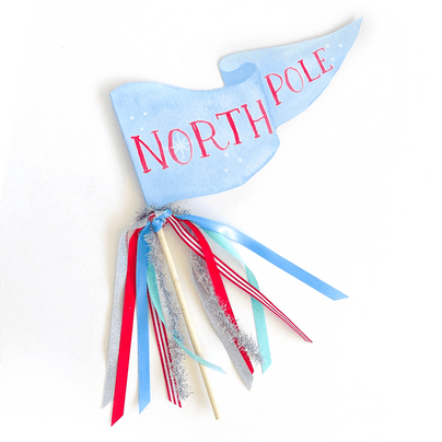 "North Pole" Party Pennant, Shop Sweet Lulu