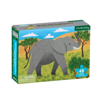 African Elephant Mini Puzzle