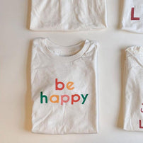 Be Happy Kids/Toddler Tee - Shop Sweet Lulu