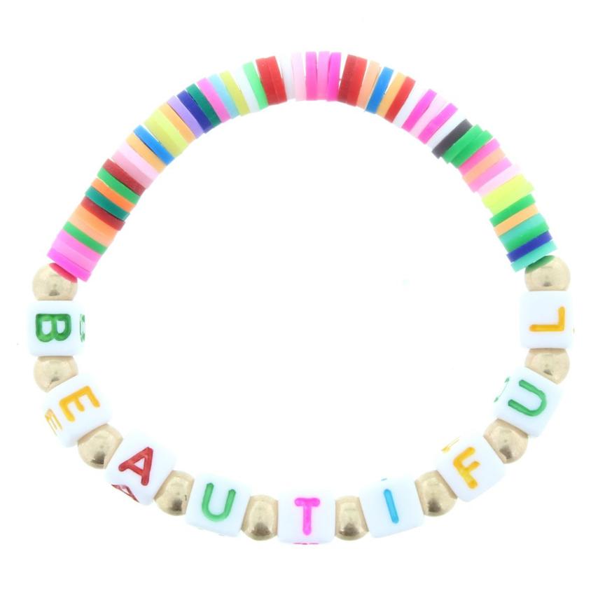 Kids Multicolored Stretch Bracelet- Beautiful
