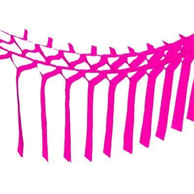 Tissue Streamer Garland, Magenta - Shop Sweet Lulu