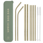 STAINLESS STEEL STRAW SET