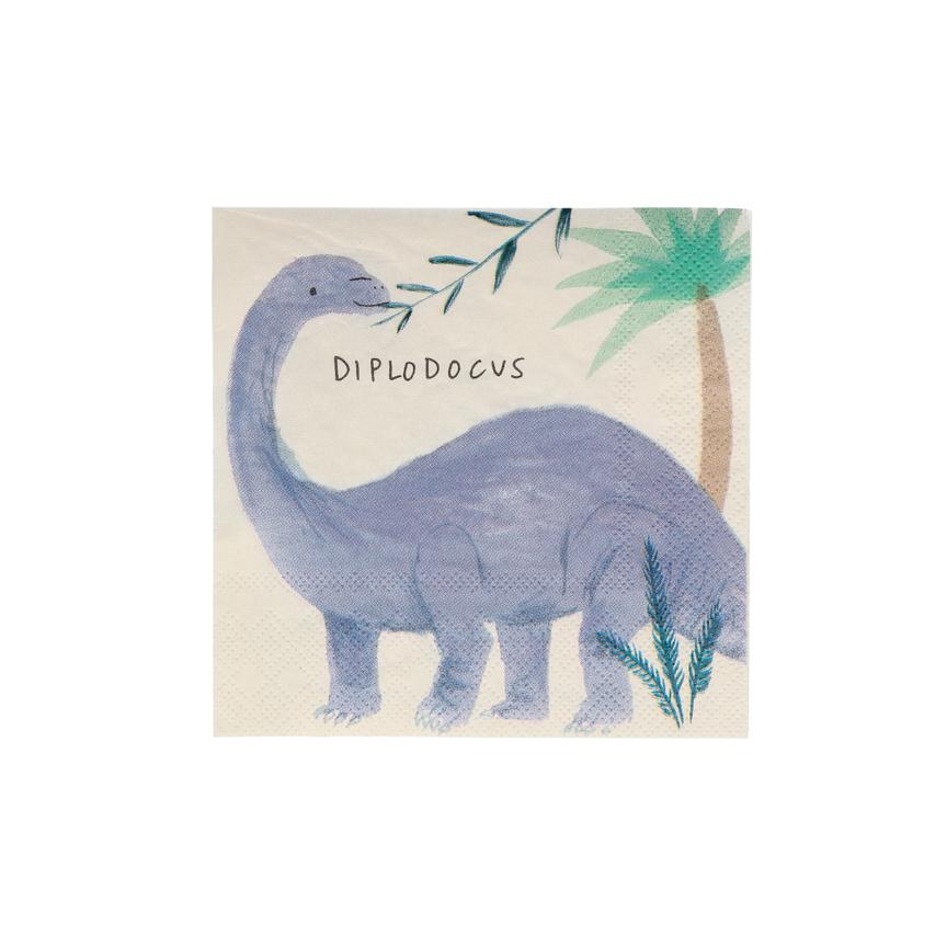 Meri Meri Dinosaur Kingdom Small Napkins