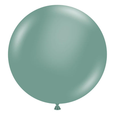17" Round Balloon, Evergreen