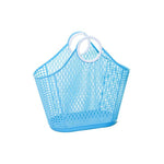 Fiesta Shopper Jelly Bag, Blue - Small