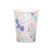 Fairy Garden Butterfly 9 oz Paper Cups - Shop Sweet Lulu