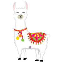 45" Llama Shaped Foil Balloon - Shop Sweet Lulu