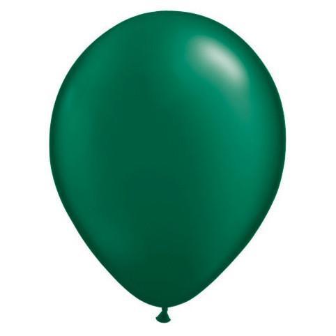 11" Latex Balloon, Forest Green Pearl available at Shop Sweet Lulu