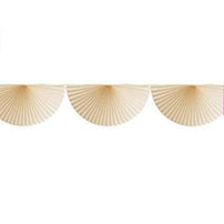 Large Tissue Bunting Garland, Ivory - Shop Sweet Lulu