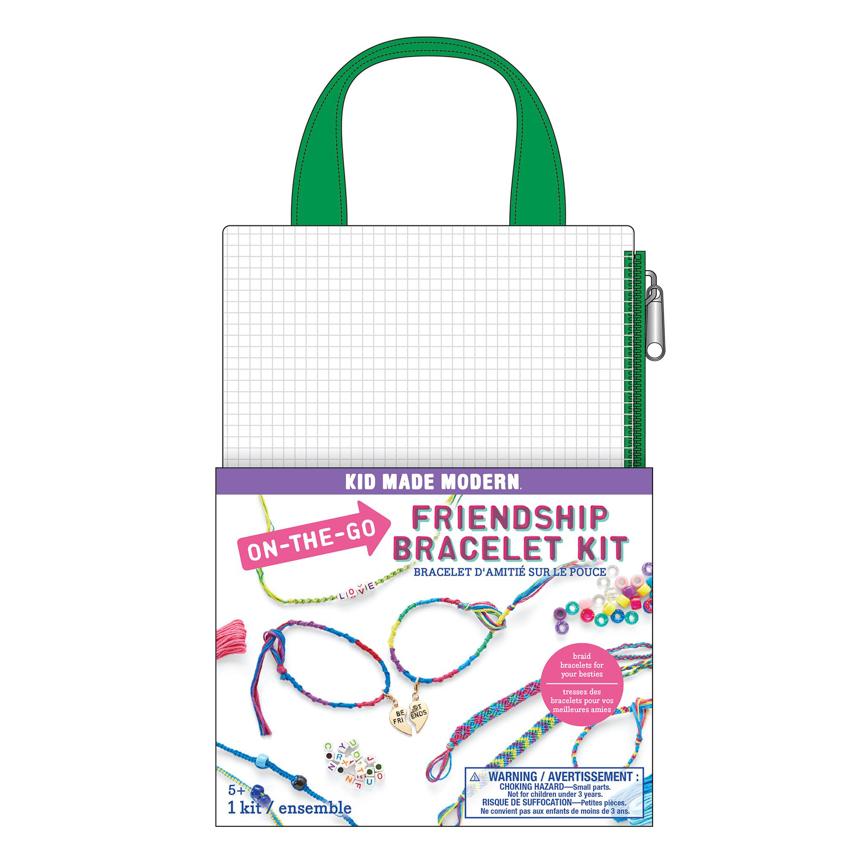 Kid Made Modern On-The-Go Friendship Bracelet Kit
