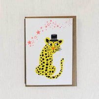 Leopard Riso Pets Card - Shop Sweet Lulu