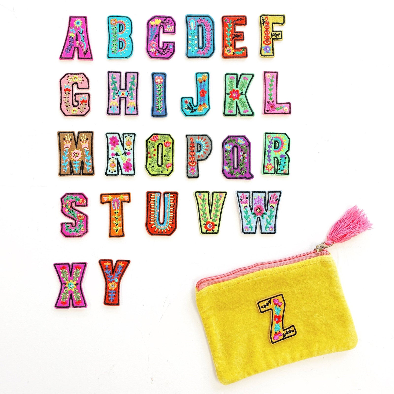 Letter Patches, A-Z