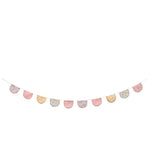 Meri Meri Pastel Floral Scallop Fabric Garland