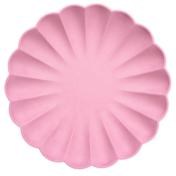 Meri Meri Dark Pink Simply Eco Large Plate