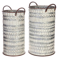 Stamped Metal Buckets - Shop Sweet Lulu