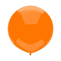 17" Juicy Orange Round Balloon available at Shop Sweet Lulu