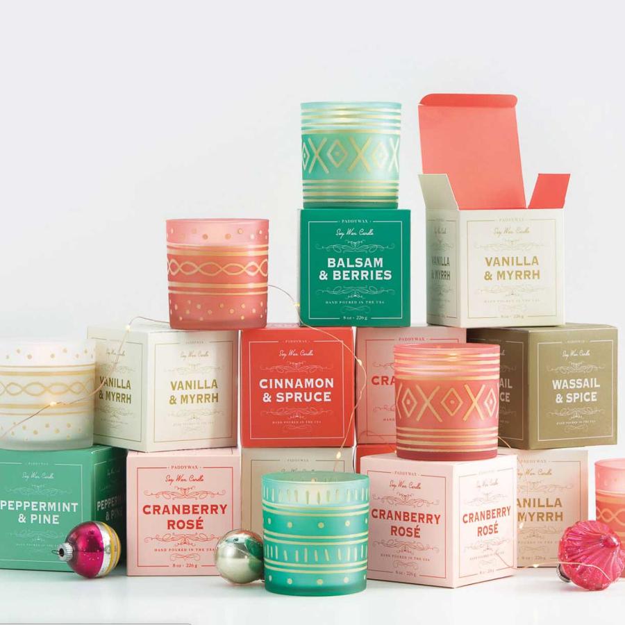 Emerald Balsam & Berries Holiday Boxed Candle