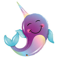 40" Foil Balloon, Party Narwhal - Shop Sweet Lulu
