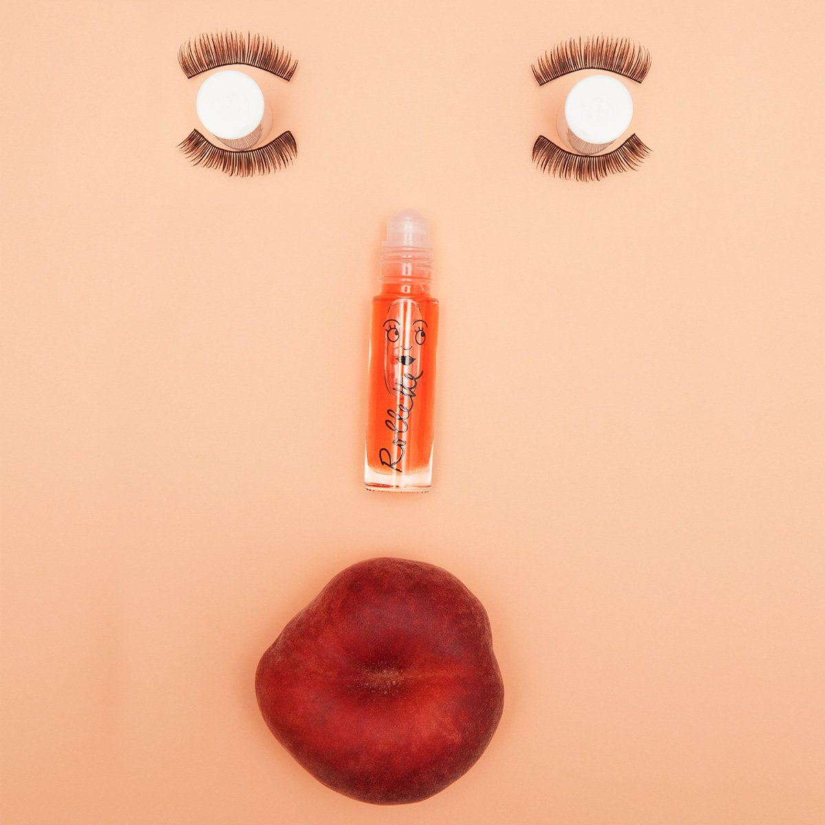 Peach Rollette Roll-On Lip Gloss