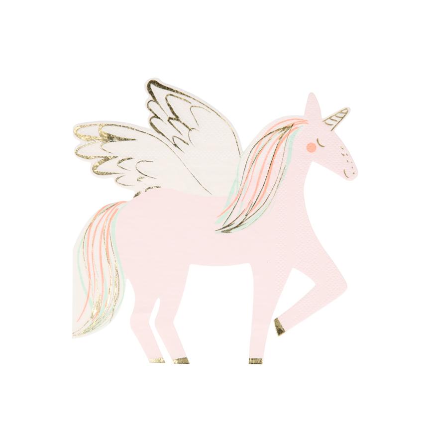 Winged Unicorn Napkins, Shop Sweet Lulu