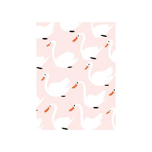 Petite Card - Sweet Swans