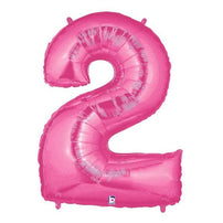 40" Number 2 Megaloon PINK - Shop Sweet Lulu