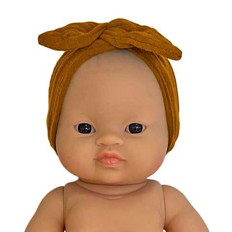 Minikane Doll Headband, Camel