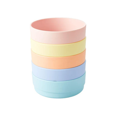 Pastel Blue Melamine Bowl